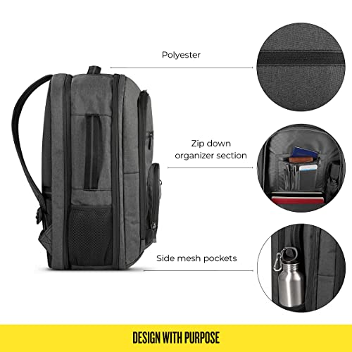 Solo Tsa Friendly Grand Travel Backpack 17.3" #TOP2
