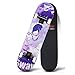 Skateboard De Route À Quatre Roues Planche À roulettes À Double Inclinaison Scooter Général pour Adultes Et Enfants Planche À Dessin en Bois (Color : B, Size : 79 * 20 * 10cm)