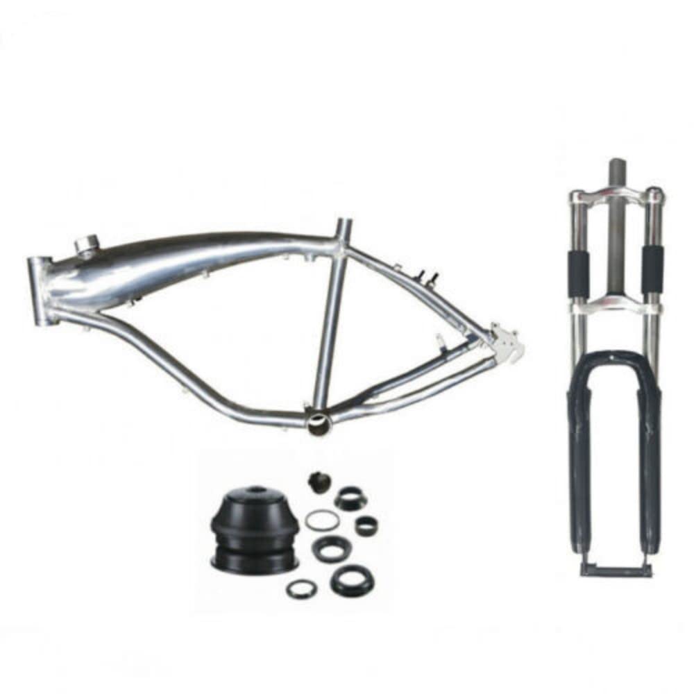 Bicycle Gas Tank Built-in Frame with 2.4L Fuel Tanks & 26