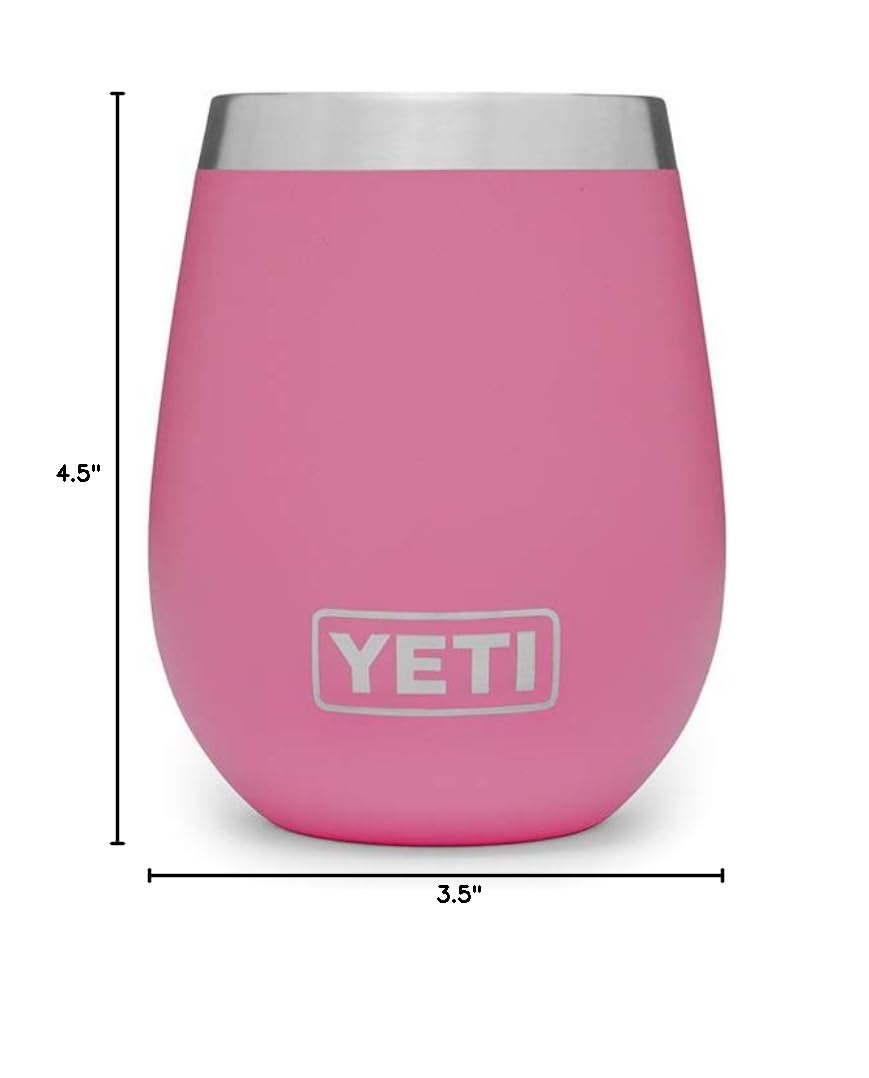 YETI Rambler 10 oz Wine Tumbler, Vacuum Insulated, Stainless Steel