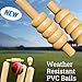 SPORTSYUVA Cricket Heavy Duty PVC Bails for Cricket Stump Set of 4