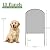 DAMEING Mesh Decorative Garden Fence 10 Pack, Total 24in(H) x10ft(L) Garden Fence Animal Barrier, Rustproof Metal Wire Fences for Yard, Garden Fence Border for Dogs Rabbits, Black