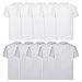 Produktbild 10 Fruit of the loom T Shirts Valueweight T Rundhals S M L XL XXL 3XL 4XL 5XL Übergröße Diverse Farbsets auswählbar (2XL, 5 Weiß / 5 Grau)