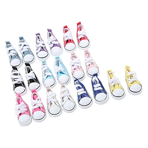 Chaussures en toile pour poupée 1/6 basket miniature enfant avec semelle antidérapante