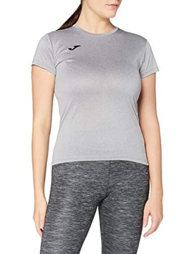 Joma Combi W M/C Camiseta, Mujer, Gris, L