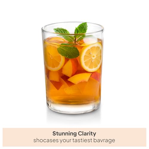 Image of CELLO Liberty Glass Set of 6 Pcs 210ml, Transparent | Freezer & Fridge Safe, Leadfree Dishwasher Safe Toughened Crystal Clear Glasses Set For Drinking Water Juice Milk Cocktail Mocktail Coldrinks Soda