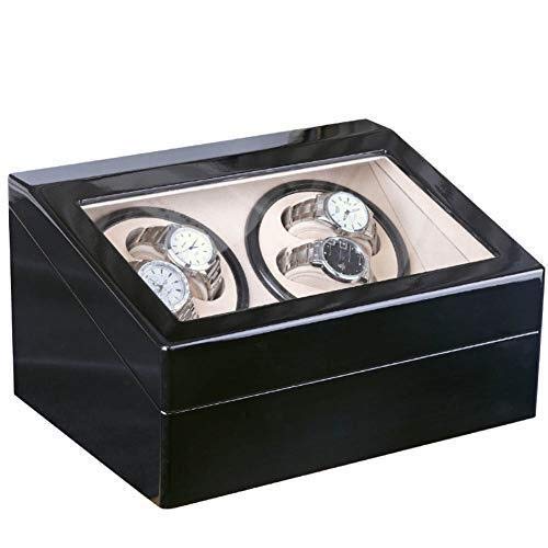 Caja para 4+6 relojes automáticos, el regalo perfecto en pequeña sorpresa negra