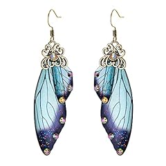 Blue Topaz Antiqued Gold-Tone