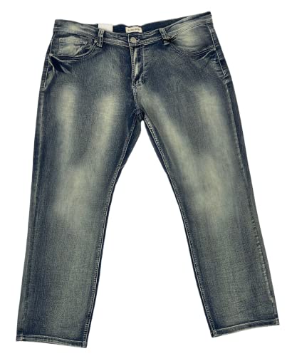 Blind Trust Big & Tall Men's Acid Wash Slim Fit Jean