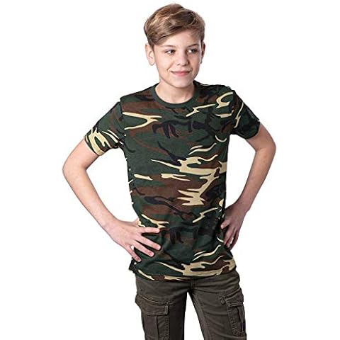 Mivaro Camiseta de Camuflaje para Niños Cover