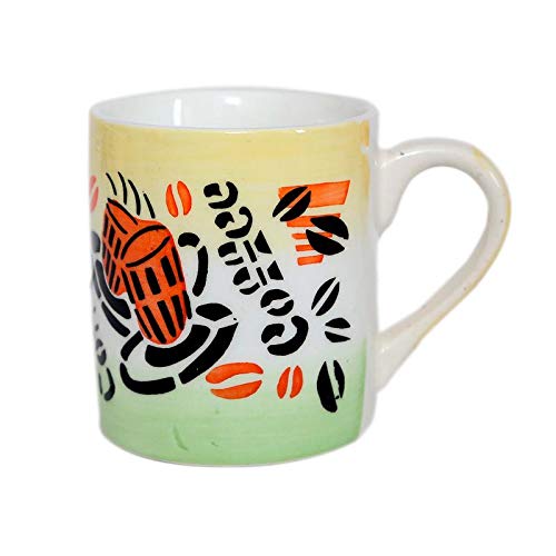 JMD Arts n Designs Gloss Finish Coffee Mug Multicolor (6Mug)