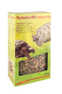 Lucky Reptile Tortoise Mix 800g vegetale e ricco di fibra grezza - Miscela di erbe di prato con carote e fiori di calendula - per tutte le tartarughe di terra e i rettili erbivori