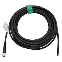 HangTon M12 A-codiertes 5-poliges weibliches Aktuator-Sensor-Elektrokabel zum Öffnen für industrielle Steuerungsautomatisierung, Netzwerk, CANopen, IO Link, Profibus 10m – Ansicht 8
