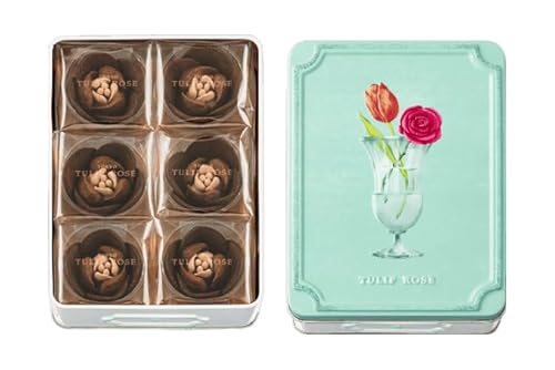 チューリップローズ ショコラティエ 6個入り 1缶 袋付き プレゼント クリスマス お返し お菓子 カヌレ チョコレート カカオ 人気 テレビのサムネイル
