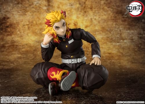 TAMASHII Nations Kyojuro rengoku Figura 15 cm Demon Slayer: kimetsu no Yaiba SH figuarts