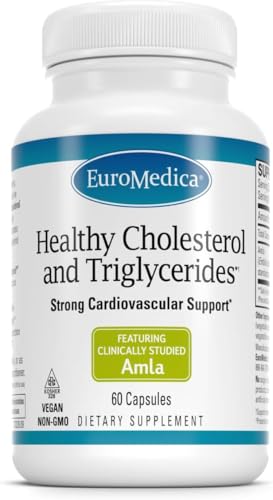 Euromedica Healthy Cholesterol and Triglycerides - 60 Capsules - Clinically