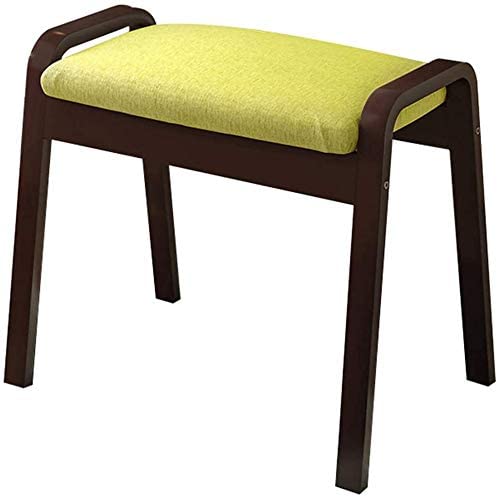 Pouf tabouret de maquillage rembourré couleur F 41x21x37cm