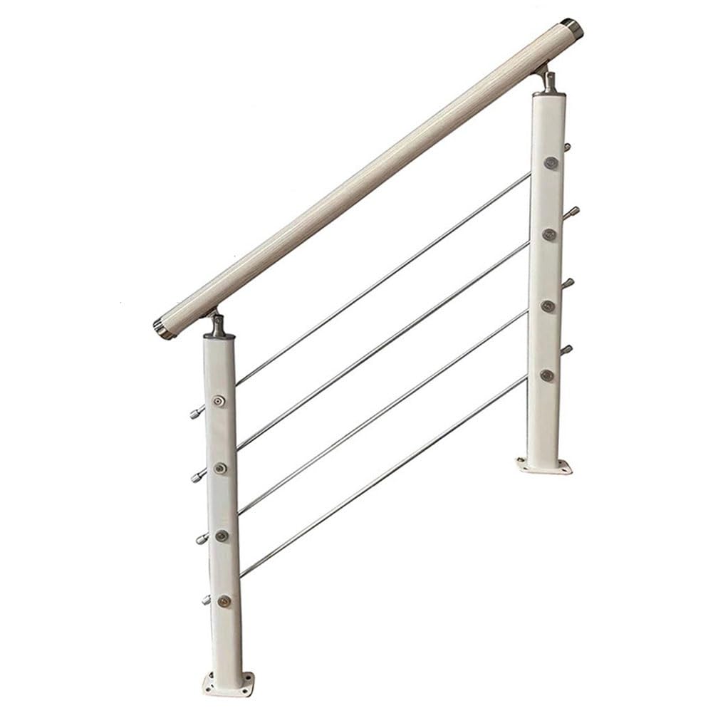 Poteaux garde-corps acier inoxydable pour sécuriser votre terrasse extérieure et balcon moderne