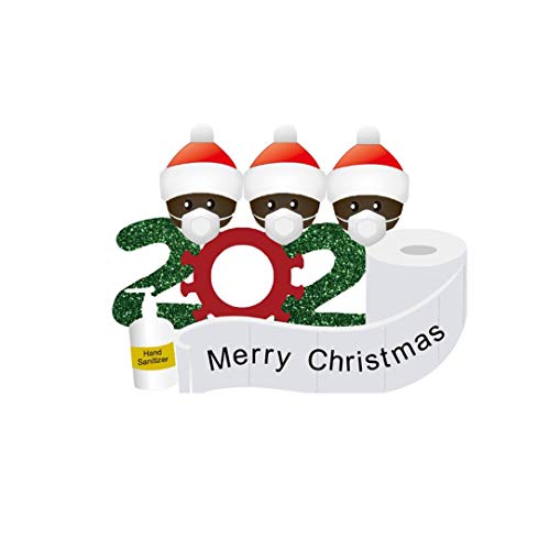 Woohooens Pegatinas Electrostáticas Pegatinas Navidad para Ventanas Extraíble PVC Feliz Navidad Pegatinas Rollo Ambiente Navideño (B)
