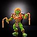 Masters of The Universe Origins Turtles of Grayskull Michelangelo Posable Action Figure Toy, Teenage Mutant Ninja & Motu Crossover with Accessories