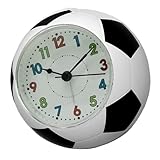 Kaeltsyn Sveglia a sfera per ragazzi ragazze scrivania a batteria orologi analogici piccoli orologi da tavolo per decorazioni domestiche allarme analogico forte