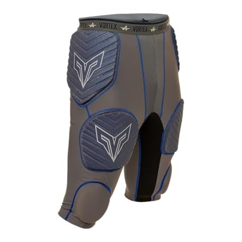 Alleson Athletic Men's Integrated 7 Padded Girdle Cover