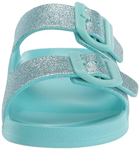 Skechers Girls' Foamies Cali Blast Summer Sparkles Slide Sandal2