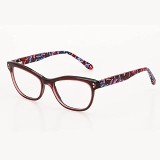 Color Changing Reading Glasses, Progressive Multi-Focus Far and Near Dual-Use Comfortable Old Light Glasses, Diopter +1.00 to +3.00,Red,+2.00 (Red 3)