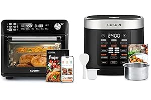 COSORI Rice Cooker and Air Fryer Toaster Oven Combo