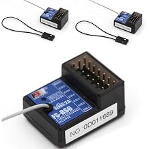 Flysky FS-BS6 6 Channels Receiver with Gyro Stabilization System for FS-GT5 Remote Controller Radio Transmitter RC Car 3pcs FS-BS6
