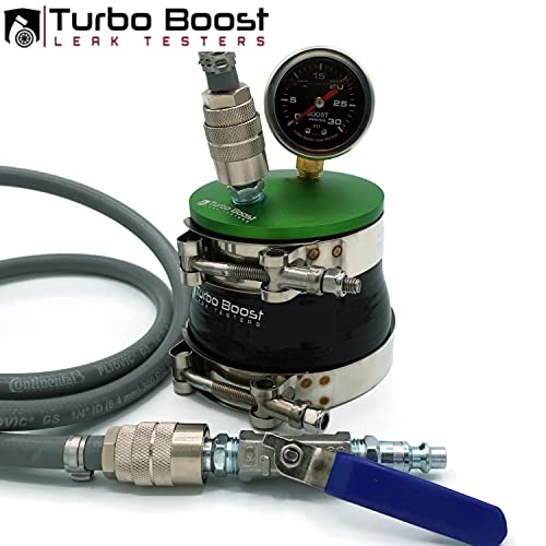 Image of Medium Aluminum Boost Leak Testers (5ft Air line w /Shut-Off Valve)
