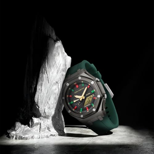 Image of Carlington Velocity Analog-Digital Sports Watches for Gents and Boys with Alarm|Stopwatch| Backlit Display| Dualtime|Silicone Strap| Water & Shock Resiatant - CT 8088