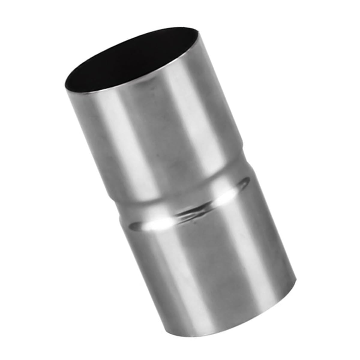 Stove Pipe Reducer Flue Connector, Stainless Steel Chimney Flue Liner Reducer Chimney Adaptor Stove Pipe 1pc, Big Head to Small Head(6.1cm~6cm)
