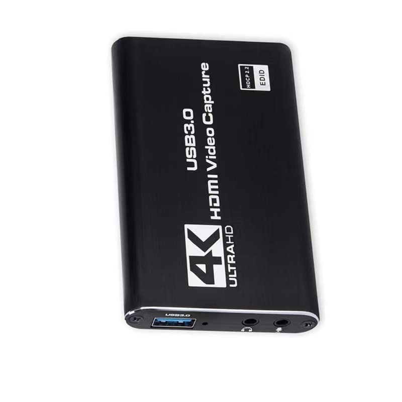 Tarjeta de captura de conversión USB 3.0 a HDMI, tarjeta de captura de video HDMI, grabadora OBS, tarjeta de captura HDMI 4K