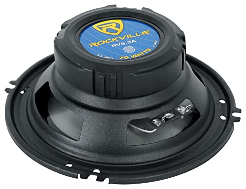 Rockville Apm10b 25,4 cm (10 Zoll) 400 W betriebener/aktiver Studio-Subwoofer Pro Reference Sub 16,5 cm RV6.3A
