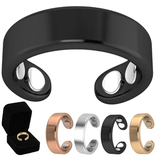 Shafaja Sömni - Anello da donna con menopausa, originale, Acciaio inossidabile di zinco (lucentezza di lunga durata), Nessun tipo di metallo Shafaja Sömni - Anello da donna con menopausa, originale, Acciaio inossidabile di zinco (lucentezza di lunga durata), Nessun tipo di metallo