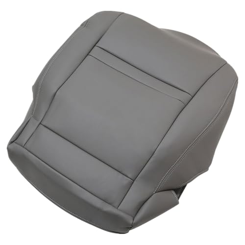 Housse de siège avant Toyota Land Cruiser 1990-1997 en cuir microfibre gris côté conducteur