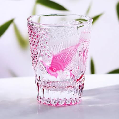 �s���N�N���X�^�������]�˃L���R���C���O���X�▭�Ȓ������C���O���X�E�C�X�L�[�J�b�v�u�����f�[�X�j�t�^�[���L���[���E�C�X�L�[���b�N�h���b�v�V�b�v (280ml)