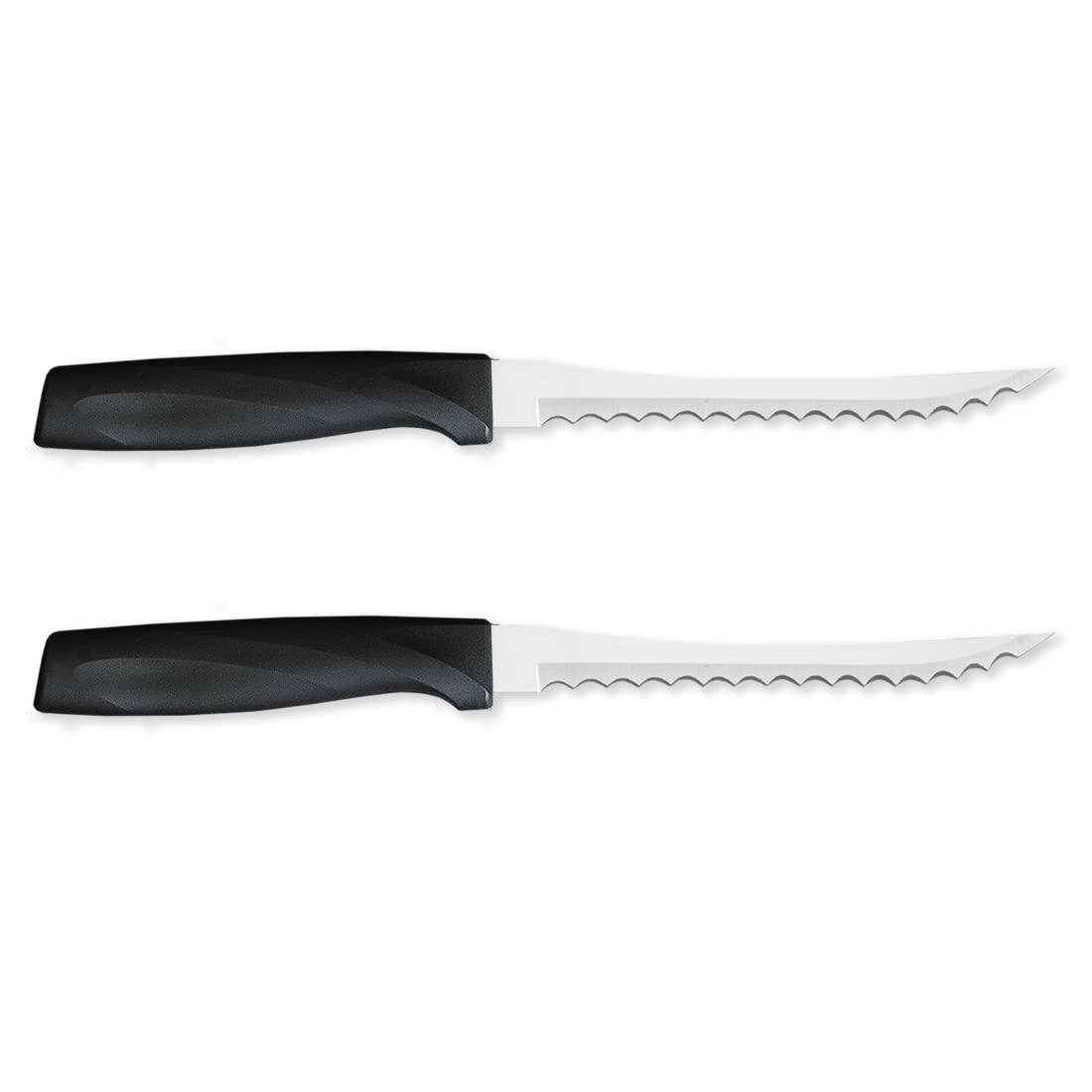 RADACutlery Anthem Series Tomato Slicer Knife, Black Handle, Pack of 2