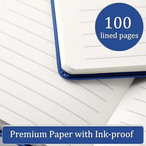 Juego de cuadernos ejecutivos con soporte para bolígrafo Laumoi pack de 36 libretas A6 5