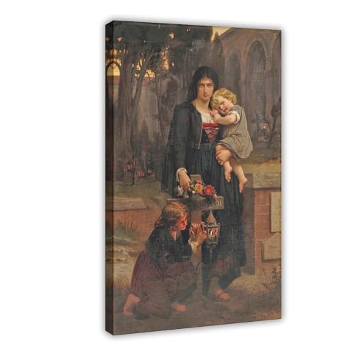 Toile Pierre Auguste deux enfants impression d'art premium décoration murale