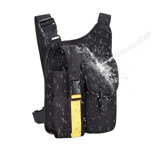 Bolsa de pierna - Bolsa multifuncional para pierna con gran capacidad | Bolsa de deporte para senderismo, bicicleta, pesca, festival