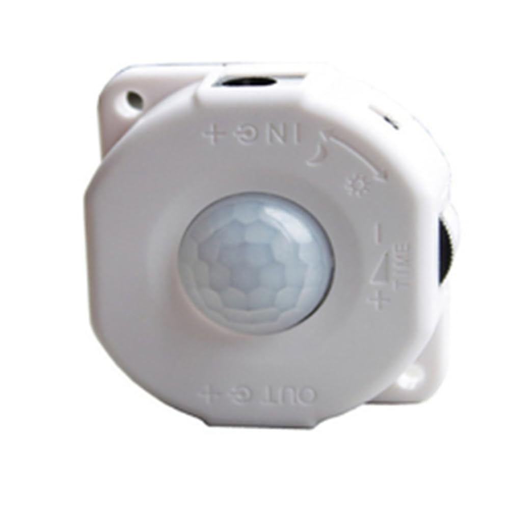 Interruptor de luz con sensor de movimiento, 5 V, 12 V, 24 V, movimiento automático, sensor infrarrojo de 12 V (A)