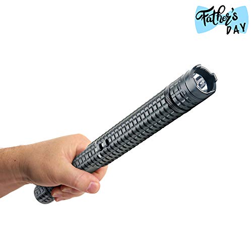 Guard Dog Security Dual Spark Stun Gun Flashlight, MAX Volts, Ultra Bright LED