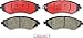 Brembo P10032N Front Disc Brake Pad