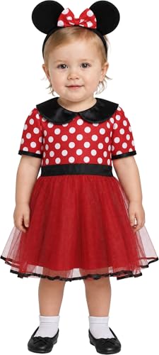 Disfraz de ratoncita toddler para celebrar carnaval y fiestas de cumpleaños infantiles