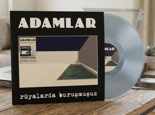 Adamlar Rüyalarda Buruşmuşuz LP, Şeffaf Renkli Vinil, Avrupa Baskı, 9 Parça, A/B