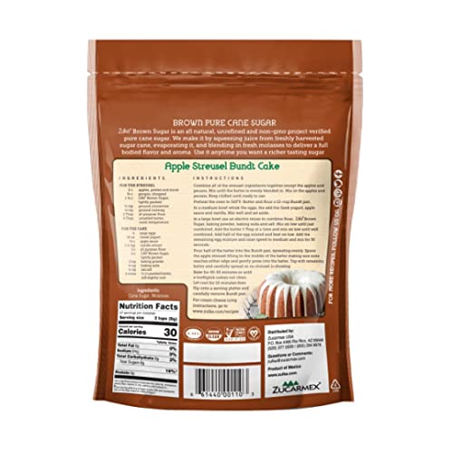 Zulka Brown Pure Cane Sugar - 1 Lb (Pack Of 1) #TOP1