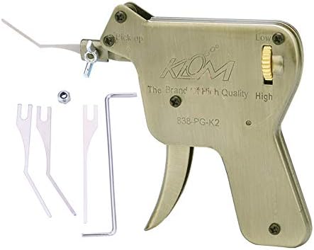 Loboo Idea Lock Pick Gun Locksmith Tool, Locksmiths Lock Pick Set Lockpicking Gun, Extractor Tool for Beginner and Pro Locksmiths (UP)