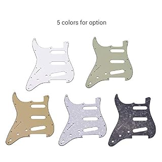 SHUIYUE Pickguard Guitare 11 Trous gaucher Pickguard 3 Panneaux avec vis pour Guitare St,matériel de pickguard de… - Les Beatles, Paul McCartney, John Lennon, RIngo Starr, George Harrison SHUIYUE Pickguard Guitare 11 Trous gaucher Pickguard 3 Panneaux avec vis pour Guitare St,matériel de pickguard de… – Image 4